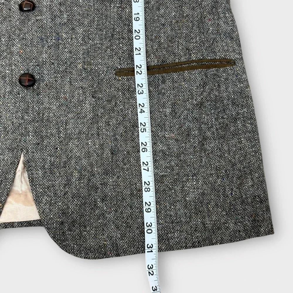 VTG Dallas by Paragon Mens Western Blazer Virgin Wool 44R Union Made‎ USA